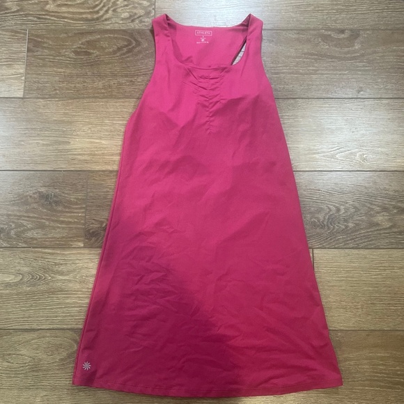 Athleta Dresses & Skirts - Athleta Women's Athletic Dress, Size S, Racerback, Built in Bra, Pink, Summer